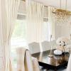 imageNICETOWN Thermal Insulated Velvet Curtains Ivory 96 Inch Length Heavy Duty Keep Warm Drapes Room Darkening Thermal Insulated Curtains for Patio Hall Villa Bedroom Window Treatment Set of 2Ivory White