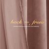 imageNICETOWN Thermal Insulated Velvet Curtains Ivory 96 Inch Length Heavy Duty Keep Warm Drapes Room Darkening Thermal Insulated Curtains for Patio Hall Villa Bedroom Window Treatment Set of 2Dusty Pink