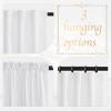 imageNICETOWN Thermal Insulated Velvet Curtains Ivory 96 Inch Length Heavy Duty Keep Warm Drapes Room Darkening Thermal Insulated Curtains for Patio Hall Villa Bedroom Window Treatment Set of 2White