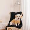 imageNICETOWN Waterproof Dog Blanket Bed Cover Sherpla Fleece Cozy Plush Bed Large Dog Blanket for Couch Sofa Floor Protecting Pet Day for Present 50quot W x 60quot L Light GreyBlack