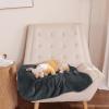 imageNICETOWN Waterproof Dog Blanket Bed Cover Sherpla Fleece Cozy Plush Bed Large Dog Blanket for Couch Sofa Floor Protecting Pet Day for Present 50quot W x 60quot L Light GreyGrey