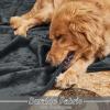 imageNICETOWN Waterproof Dog Blanket Bed Cover Sherpla Fleece Cozy Plush Bed Large Dog Blanket for Couch Sofa Floor Protecting Pet Day for Present 50quot W x 60quot L Light GreyGrey