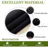 imageNICETOWN White Blackout Curtain Liners for Window  Noise Reducing Light Blocking Liner for 84 inch Curtains Set of 2 Each is 27quot x 80quot Hooks Included Greyish WhiteBlack