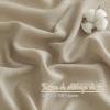 imageNICETOWN White Linen Sheer Curtains and Drapes 84 inches Long Rod Pocket ampamp Back Tab semitransparent with Light Through Vertical Window Treatments for Sliding Glass Door ampamp Living Room 52quotW Set of 2Linen Taupe