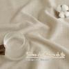 imageNICETOWN White Linen Sheer Curtains and Drapes 84 inches Long Rod Pocket ampamp Back Tab semitransparent with Light Through Vertical Window Treatments for Sliding Glass Door ampamp Living Room 52quotW Set of 2Linen Light Taupe
