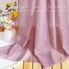 imageNICETOWN White Sheer Window Scarf 216 inch Extra Long Soft Voile Textured Bed Canopy Scarf Curtains for Event DesignsHome Decor 60 inches Wide Set of 2Mauve