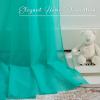 imageNICETOWN White Sheer Window Scarf 216 inch Extra Long Soft Voile Textured Bed Canopy Scarf Curtains for Event DesignsHome Decor 60 inches Wide Set of 2Pool Blue