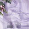 imageNICETOWN White Sheer Window Scarf 216 inch Extra Long Soft Voile Textured Bed Canopy Scarf Curtains for Event DesignsHome Decor 60 inches Wide Set of 2Ombre Medium Purple