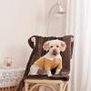 imageNICETOWN Waterproof Dog Blanket Bed Cover Sherpla Fleece Cozy Plush Bed Large Dog Blanket for Couch Sofa Floor Protecting Pet Day for Present 50quot W x 60quot L Light GreyBrown