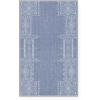 imageNICETOWN 8x10 Large Washable Pink Area Rug  Boho NonSlip Folable Rug Stain Resistant Oriental Medallion Living Room Carpet for Girls Room Kitchen Laundry Bathroom Bedroom Light PinkBlue
