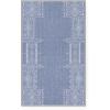 imageNICETOWN 8x10 Large Washable Pink Area Rug  Boho NonSlip Folable Rug Stain Resistant Oriental Medallion Living Room Carpet for Girls Room Kitchen Laundry Bathroom Bedroom Light PinkBlue