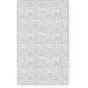 imageNICETOWN 8x10 White Washable Area Rug for Bedroom Thin Washable Rug for Living Room NonSlip Door Mat Ultra Soft for Bedroom Living Room Kitchen Home Office White and BrownGrey