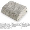 imageNICETOWN 8x10 White Washable Area Rug for Bedroom Thin Washable Rug for Living Room NonSlip Door Mat Ultra Soft for Bedroom Living Room Kitchen Home Office White and BrownBrown