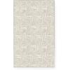 imageNICETOWN 8x10 White Washable Area Rug for Bedroom Thin Washable Rug for Living Room NonSlip Door Mat Ultra Soft for Bedroom Living Room Kitchen Home Office White and BrownBrown
