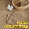 imageNICETOWN Linen Curtains for Windows 84 inch Length Rod Pocket ampamp Back Tab Semi Sheer Linen Curtains ampamp Drapes Privacy with Light Through for BedroomLiving Room Natural W52 x L84 2 PiecesCamel