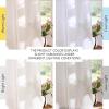 imageNICETOWN Forest Green Linen Door Curtains for French Door Windows 26 x 72 Inch for Glass Window Thermal Insulated Shade for Bedroom 1 PanelCream