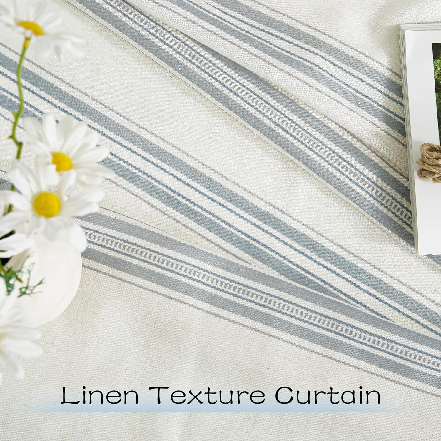 imageNICETOWN 96 Inches Long Buffalo Plaid Light Filtering Window CurtainsFarmhouse Rod Pocket Back Tab Drapes for Bedroom Livin Room Privacy Window Treatment Set 52quot W x 96quot L Christmas RedSea Blue