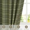 imageNICETOWN 96 Inches Long Buffalo Plaid Light Filtering Window CurtainsFarmhouse Rod Pocket Back Tab Drapes for Bedroom Livin Room Privacy Window Treatment Set 52quot W x 96quot L Christmas RedGrid Pattern  Moss Green
