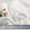 image:imageNICETOWN 4 Pieces Sheer White Curtains 84  Window Treatment Rod Pocket Tulle Voile DrapePanel Sets for Patio Door 4 Panels W60 x L84Beige