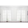 image:imageNICETOWN 4 Pieces Sheer White Curtains 84  Window Treatment Rod Pocket Tulle Voile DrapePanel Sets for Patio Door 4 Panels W60 x L84Ivory