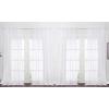image:imageNICETOWN 4 Pieces Sheer White Curtains 84  Window Treatment Rod Pocket Tulle Voile DrapePanel Sets for Patio Door 4 Panels W60 x L84White