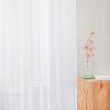 image:imageNICETOWN 4 Pieces Sheer White Curtains 84  Window Treatment Rod Pocket Tulle Voile DrapePanel Sets for Patio Door 4 Panels W60 x L84White