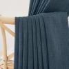image:imageNICETOWN Room Darkening Patio Curtains for Sliding Door Hook BeltRod PocketBack Tab Thermal Window Treatment Room Divider Curtains for BedroomLiving Room Angora W100 x L84 1 PanelStone Blue