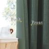 image:imageNICETOWN Room Darkening Patio Curtains for Sliding Door Hook BeltRod PocketBack Tab Thermal Window Treatment Room Divider Curtains for BedroomLiving Room Angora W100 x L84 1 PanelGreyish Green