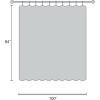 image:imageNICETOWN Room Darkening Patio Curtains for Sliding Door Hook BeltRod PocketBack Tab Thermal Window Treatment Room Divider Curtains for BedroomLiving Room Angora W100 x L84 1 PanelNatural