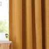 image:imageNICETOWN Room Darkening Patio Curtains for Sliding Door Hook BeltRod PocketBack Tab Thermal Window Treatment Room Divider Curtains for BedroomLiving Room Angora W100 x L84 1 PanelHook Belt  Gold Brown
