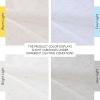 image:imageNICETOWN White Sheer Linen Curtains for Windows 84 inch Length Grommet Top Semi Sheer Vertical Drapes Privacy with Light Filter for BedroomLiving RoomSliding Door 52 inch Wide 2 PCsLinen