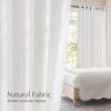image:imageNICETOWN White Sheer Linen Curtains for Windows 84 inch Length Grommet Top Semi Sheer Vertical Drapes Privacy with Light Filter for BedroomLiving RoomSliding Door 52 inch Wide 2 PCsLinen