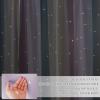 image:imageNICETOWN Kids Girls Bedroom Pink Curtains Star Cutout Blackout with White Sheer Pastel Nursery Window Curtain Panels for Thanksgiving Lavender Pink 2Pcs W52 x L84Purple  Blue  Yellow