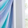 image:imageNICETOWN Kids Girls Bedroom Pink Curtains Star Cutout Blackout with White Sheer Pastel Nursery Window Curtain Panels for Thanksgiving Lavender Pink 2Pcs W52 x L84Ombre Sheer  Teal  Purple