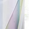 image:imageNICETOWN Kids Girls Bedroom Pink Curtains Star Cutout Blackout with White Sheer Pastel Nursery Window Curtain Panels for Thanksgiving Lavender Pink 2Pcs W52 x L84Purple  Blue  Yellow