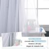 image:imageNICETOWN Kids Girls Bedroom Pink Curtains Star Cutout Blackout with White Sheer Pastel Nursery Window Curtain Panels for Thanksgiving Lavender Pink 2Pcs W52 x L84White