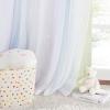 image:imageNICETOWN Kids Girls Bedroom Pink Curtains Star Cutout Blackout with White Sheer Pastel Nursery Window Curtain Panels for Thanksgiving Lavender Pink 2Pcs W52 x L84Purple  Blue  Yellow