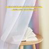 image:imageNICETOWN Kids Girls Bedroom Pink Curtains Star Cutout Blackout with White Sheer Pastel Nursery Window Curtain Panels for Thanksgiving Lavender Pink 2Pcs W52 x L84Rainbow3