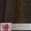 image:imageNICETOWN Kids Girls Bedroom Pink Curtains Star Cutout Blackout with White Sheer Pastel Nursery Window Curtain Panels for Thanksgiving Lavender Pink 2Pcs W52 x L84Rainbow1