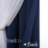 image:imageNICETOWN Pink Curtains for Girls BedroomKids Room Moon and Star Hollow Out Blackout Curtains for Nursery DoubleLayer Grommet Window Drapes for Christmas Decor 52 W by 84 L Set of 2Moon Star  Navy