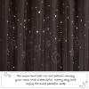 image:imageNICETOWN Pink Curtains for Girls BedroomKids Room Moon and Star Hollow Out Blackout Curtains for Nursery DoubleLayer Grommet Window Drapes for Christmas Decor 52 W by 84 L Set of 2Moon Star  Biscotti Beige