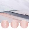image:imageNICETOWN Pink Curtains for Girls BedroomKids Room Moon and Star Hollow Out Blackout Curtains for Nursery DoubleLayer Grommet Window Drapes for Christmas Decor 52 W by 84 L Set of 2Moon Star  Pink  Grey