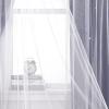 image:imageNICETOWN Pink Curtains for Girls BedroomKids Room Moon and Star Hollow Out Blackout Curtains for Nursery DoubleLayer Grommet Window Drapes for Christmas Decor 52 W by 84 L Set of 2Moon Star  Navy