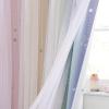 image:imageNICETOWN Pink Curtains for Girls BedroomKids Room Moon and Star Hollow Out Blackout Curtains for Nursery DoubleLayer Grommet Window Drapes for Christmas Decor 52 W by 84 L Set of 2Moon Star  Rainbow1
