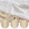 image:imageNICETOWN Pink Curtains for Girls BedroomKids Room Moon and Star Hollow Out Blackout Curtains for Nursery DoubleLayer Grommet Window Drapes for Christmas Decor 52 W by 84 L Set of 2Moon Star  Biscotti Beige