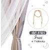 image:imageNICETOWN Pink Curtains for Girls BedroomKids Room Moon and Star Hollow Out Blackout Curtains for Nursery DoubleLayer Grommet Window Drapes for Christmas Decor 52 W by 84 L Set of 2Moon Star  Pink  Grey