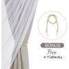 image:imageNICETOWN Pink Curtains for Girls BedroomKids Room Moon and Star Hollow Out Blackout Curtains for Nursery DoubleLayer Grommet Window Drapes for Christmas Decor 52 W by 84 L Set of 2Faux Linen  Angora