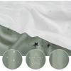image:imageNICETOWN Pink Curtains for Girls BedroomKids Room Moon and Star Hollow Out Blackout Curtains for Nursery DoubleLayer Grommet Window Drapes for Christmas Decor 52 W by 84 L Set of 2Moon Star  Sage Green