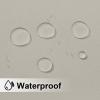 image:imageNICETOWN 2 Panels Outdoor Curtain Panels for Patio Waterproof Stainless Steel Silver Grommet Thermal Insulated Blackout Thermal Insulated Outdoor Drapes for PatioFront Porch W52 x L108 TanNatural