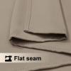 image:imageNICETOWN 2 Panels Outdoor Curtain Panels for Patio Waterproof Stainless Steel Silver Grommet Thermal Insulated Blackout Thermal Insulated Outdoor Drapes for PatioFront Porch W52 x L108 TanSoft Brown